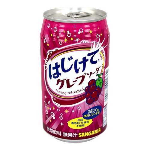 Напиток Sangaria grape со со вкусом винограда жестяная банка 0.35 л в Верный