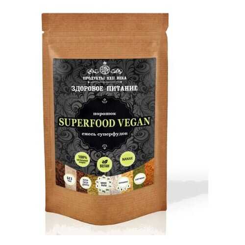 Смесь суперфудов Nanax Superfood Vegan Продукты XXII века порошок 100 г в Верный