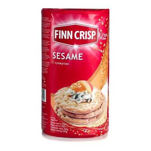 Хлебцы Finn Crisp Пшеничные с кунжутом 250г в Верный