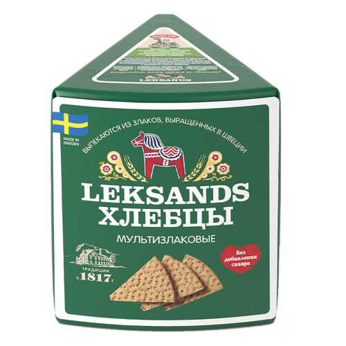 Хлебцы Leksands Мультизлаковые 190г в Верный