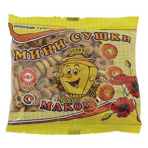 Сушка мини Невская сушка с маком 200 г в Верный