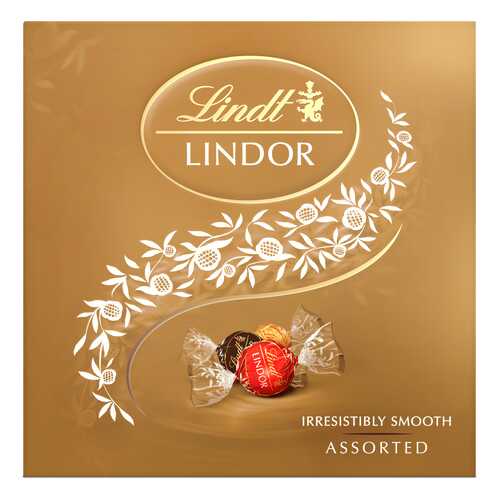 Ассорти Lindt lindor конфеты из шоколада 125 г в Верный