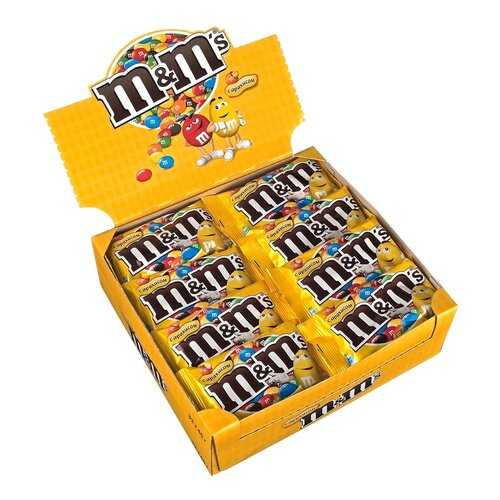 Драже M&M`s арахис 32 штуки по 45 г в Верный