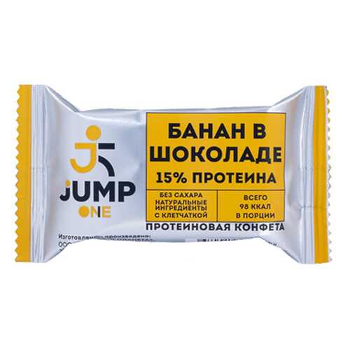 Конфета Банан в шоколаде Jump 30 г в Верный