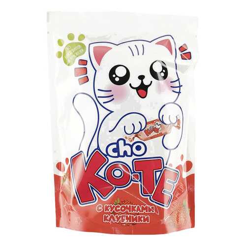 Конфеты Cho ko-te С кусочками клубники, 200 гр в Верный