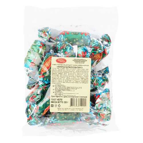 Конфеты глазированные Красный Октябрь желейные вкус барбариса 250 г в Верный