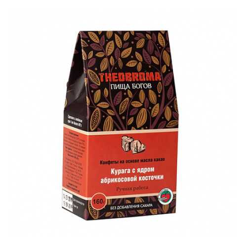 Конфеты Курага с ядром абрикосовой косточки Theobroma Пища Богов 160 г в Верный