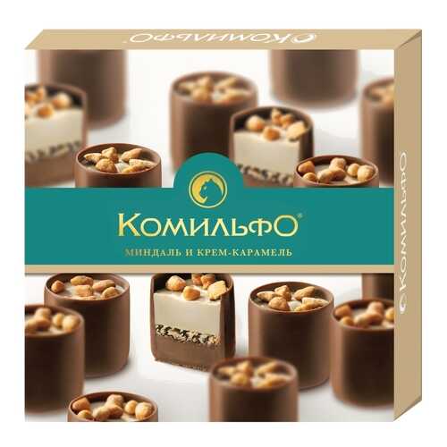 Набор конфет Комильфо миндаль и крем-карамель 232 г в Верный
