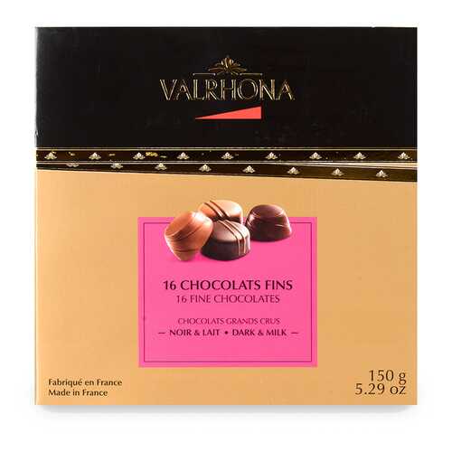 Шоколадные конфеты Valrhona Ассорти 150г Франция в Верный