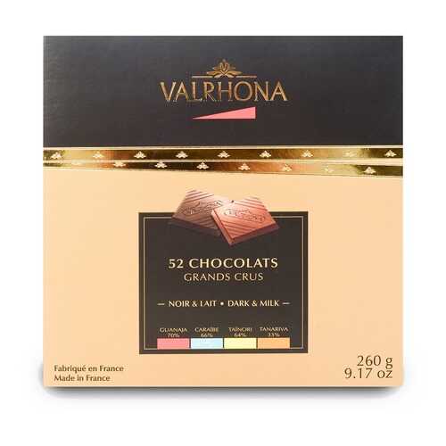 Шоколадный набор Valrhona Ассорти 260 г карре Франция в Верный