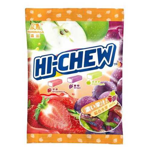 Жевательные конфеты Morinaga Hi-chew виноград-персик-личи 110 г в Верный