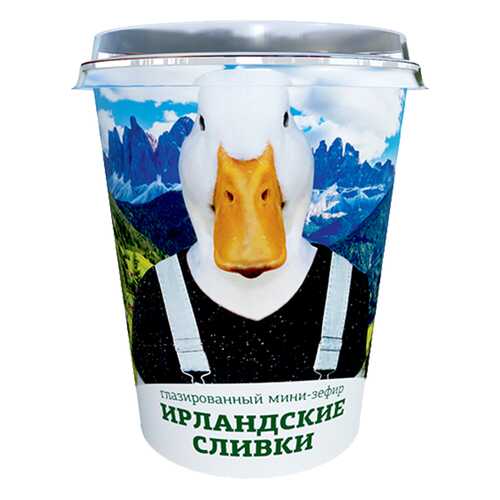 Глазированный мини-зефир Ирландские сливки, 150 г в Верный