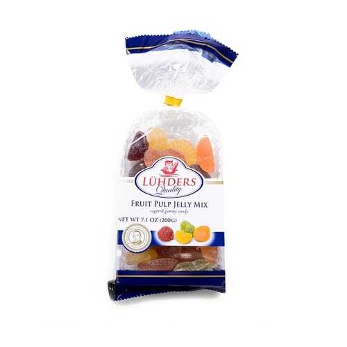 Мармелад «Фруктовый микс», Luhders, 200 г, Германия в Верный