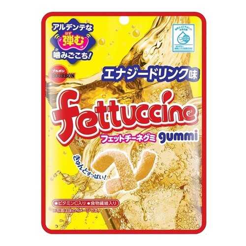 Мармелад жевательный Bourbon Fettuccine Gummi с энергетиком 50 г в Верный