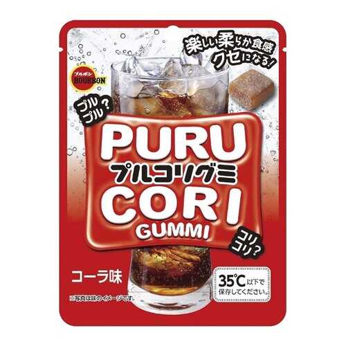 Мармелад жевательный Bourbon Puru Cori со вкусом колы 50 г в Верный