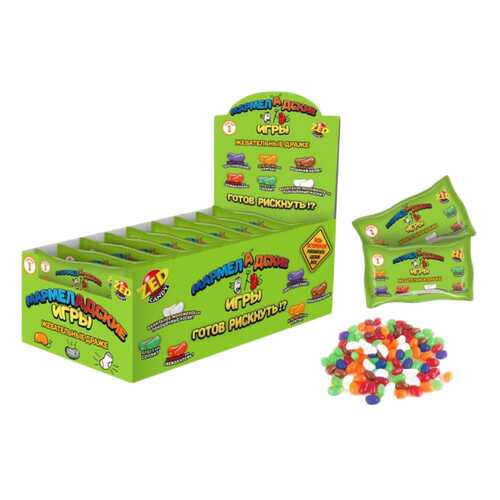Настольная игра Мармеладские игры, в пакете, 1 серия, 50 гр. Zed Candy в Верный