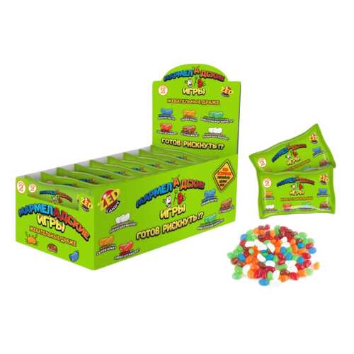Настольная игра Мармеладские игры, в пакете, 2 серия, 50 гр. Zed Candy в Верный