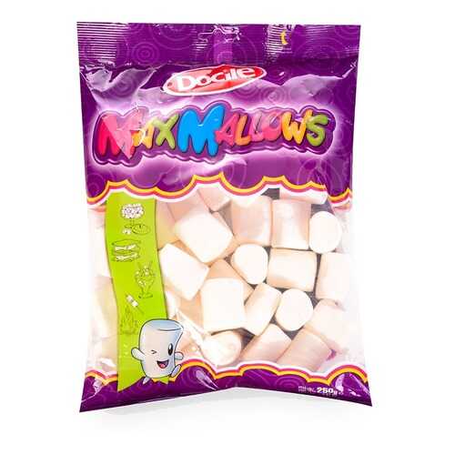 Зефир Docile Maxmallows Белые трубочки Ваниль 250г Бразилия в Верный