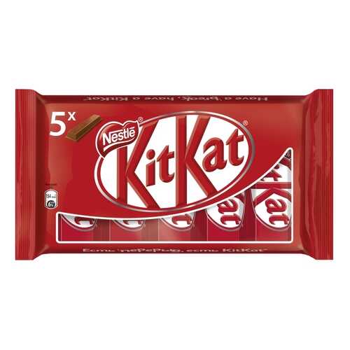 Батончик Nestle Kitkat шоколадный с хрустящей вафлей 29 г 5 штук в Верный