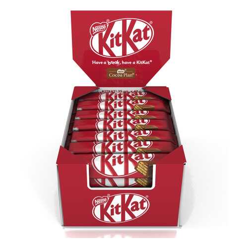 Батончик Nestle Kitkat шоколадный с хрустящей вафлей 40 г 35 штук в Верный