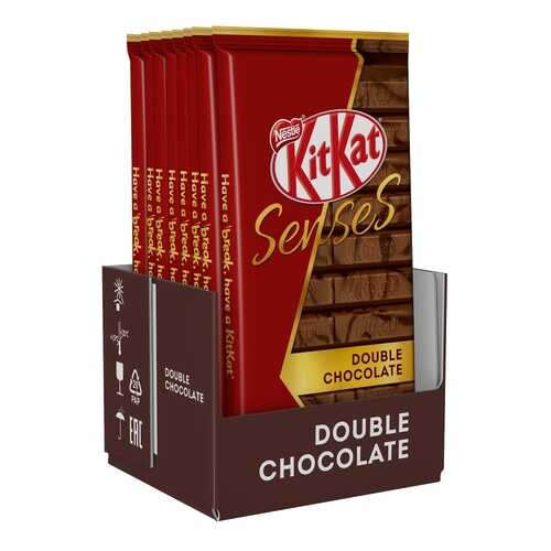 KITKAT Senses DoubleChocolate 8 шт по 112г в Верный