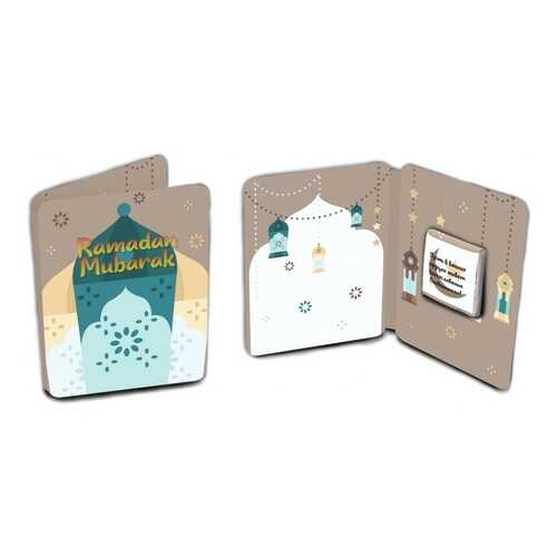 Шоколад Chokocat Ramadan Mubarak, молочный, мини-открытка, 5 гр в Верный