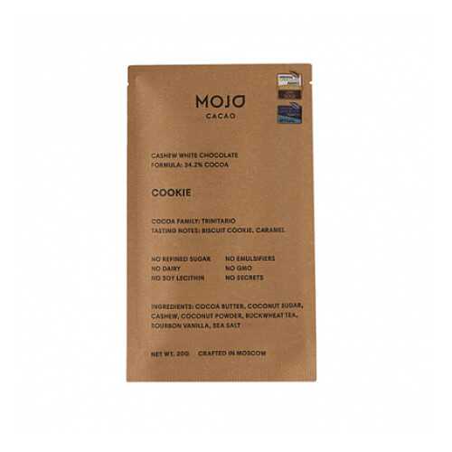 Шоколад кешью с гречишным чаем Cookie Mojo Cacao 20 г в Верный