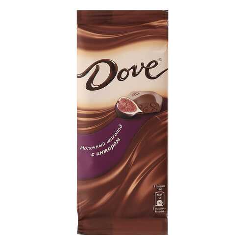 Шоколад молочный Dove с инжиром 90 г в Верный
