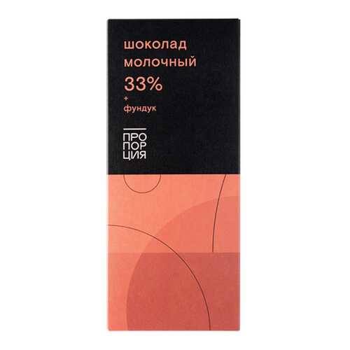 Шоколад молочный с фундуком Пропорция 75 г в Верный