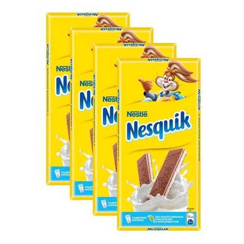 Шоколад Nesquik с молочной начинкой 4*100 г в Верный