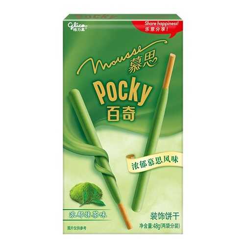 Палочки Glico Pocky со вкусом мусса из зеленого чая Матча 48 г в Верный