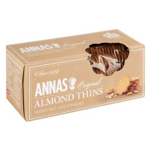 Печенье Annas original almond thins миндальное тонкое 150 г в Верный