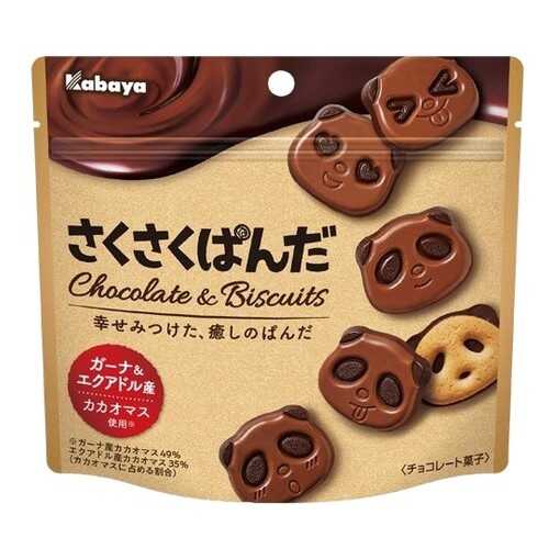 Печенье Kabaya Мишки с какао 47 г в Верный