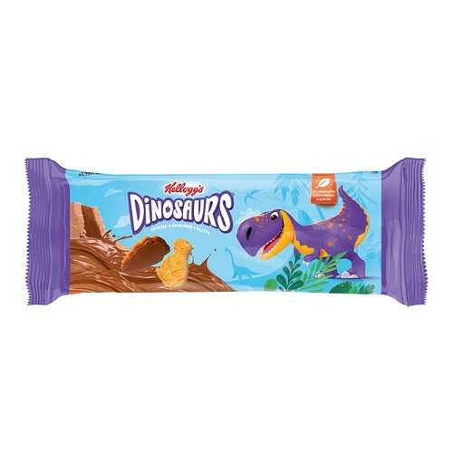Печенье сахарное Kellogg's Dinosaurs в молочной глазури 191г Россия в Верный