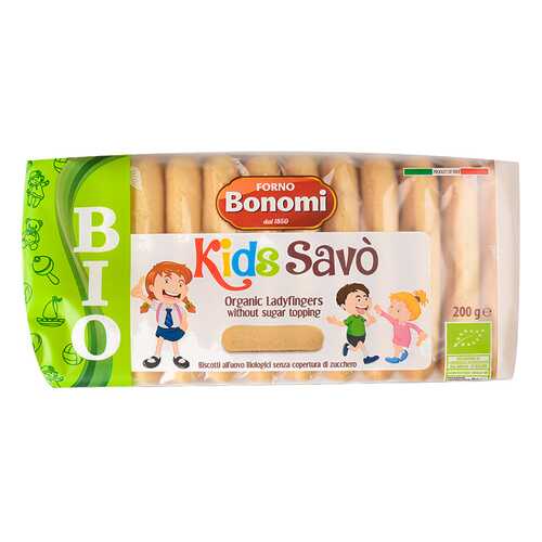 Печенье Savoiardi Kinder сахарное bio 200 г в Верный