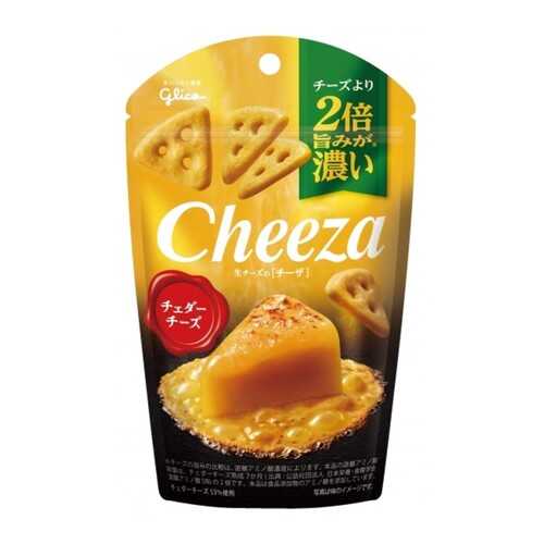 Печенье-снек Glico Cheeza с сыром чедером 40 г в Верный