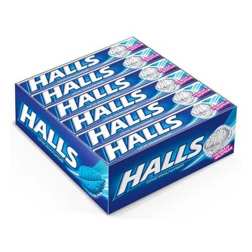 Карамель Halls ментол оригинальный эвкалипт 12 шт в Верный