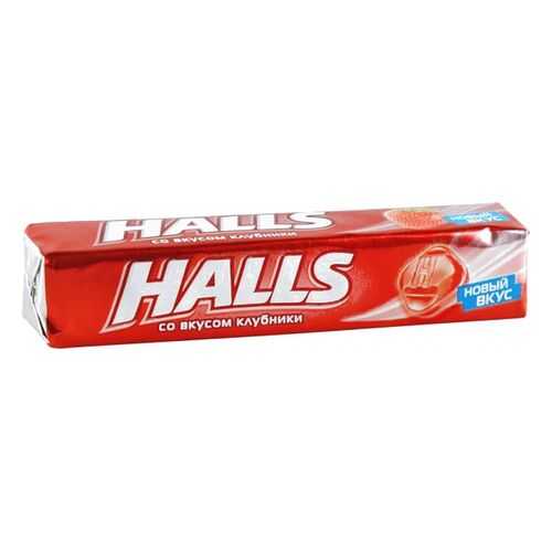 Карамель леденцовая Halls со вкусом клубники 25 г в Верный