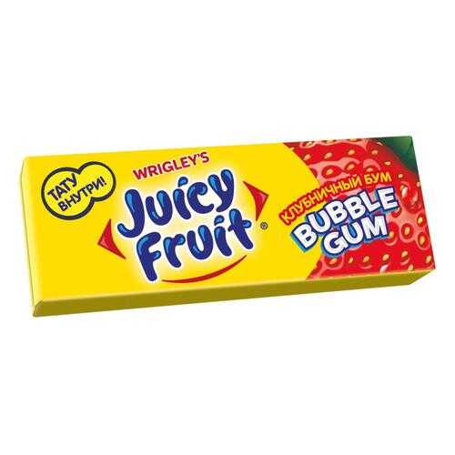 Освежающие конфеты Juicy Fruit клубничный бум 13.8 г 24 штуки в Верный