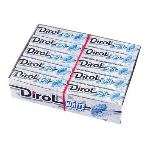 Жевательная резинка Dirol» White мята 30 шт в Верный
