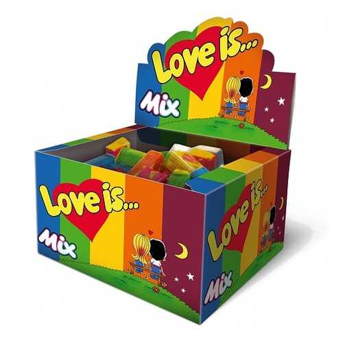 Жевательная резинка Love is... блок микс в Верный