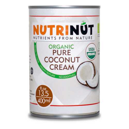 Кокосовый крем Nutrinut organic coconut cream 400 мл в Верный