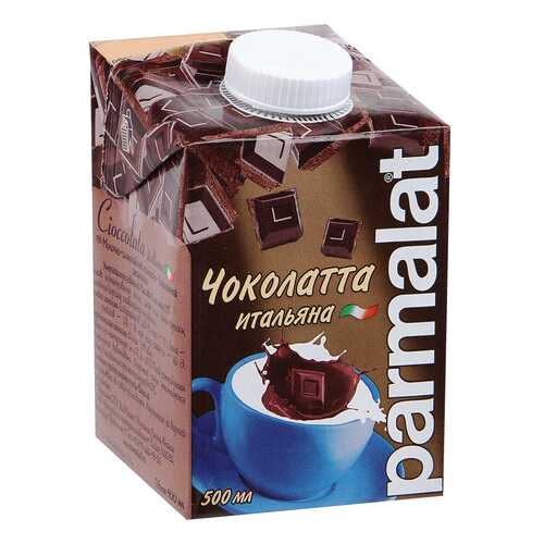 Коктейль Parmalat cioccolata Italiana молочно-шоколадный 1.9% 0.5 л в Верный