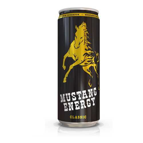Mustang Energy Энергетический напиток Mustang Energy, Classic, 0,5 в Верный