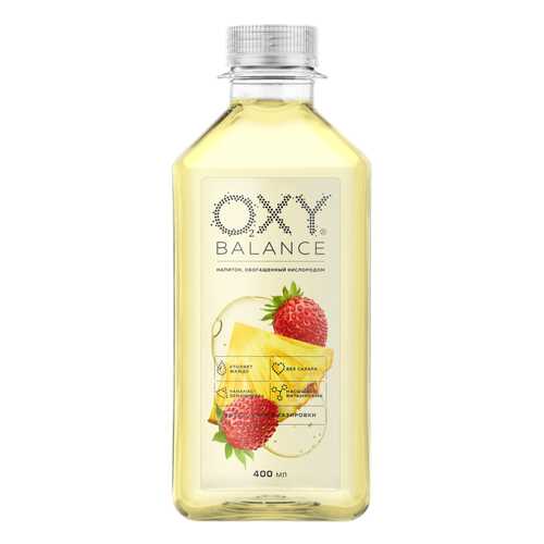 Oбогащенная вода Oxy Balance ананас-земляника 400 мл в Верный