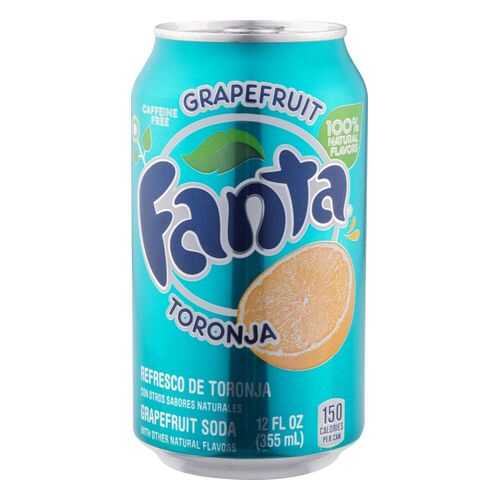 Напиток безалкогольный сильногазированный Fanta grapefruit жестяная банка 0.355 л в Верный
