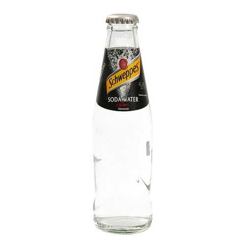 Напиток газированный Soda, стеклянная бутылка, Schweppes, 0.2 л, Великобритания в Верный