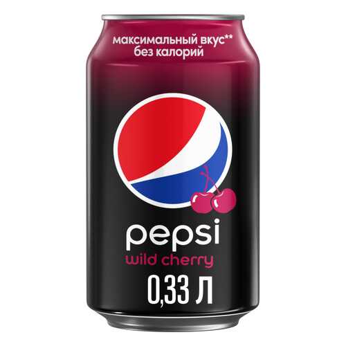 Напиток Pepsi вишня жестяная банка 0.33 л в Верный