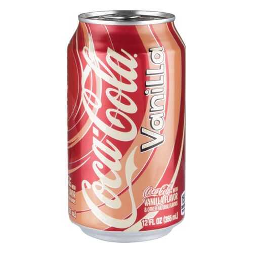 Напиток сильногазированный Coca-Cola vanilla жестяная банка 355 мл в Верный