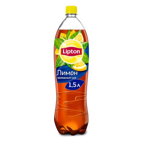 Чай черный Lipton лимон 1.5 л в Верный